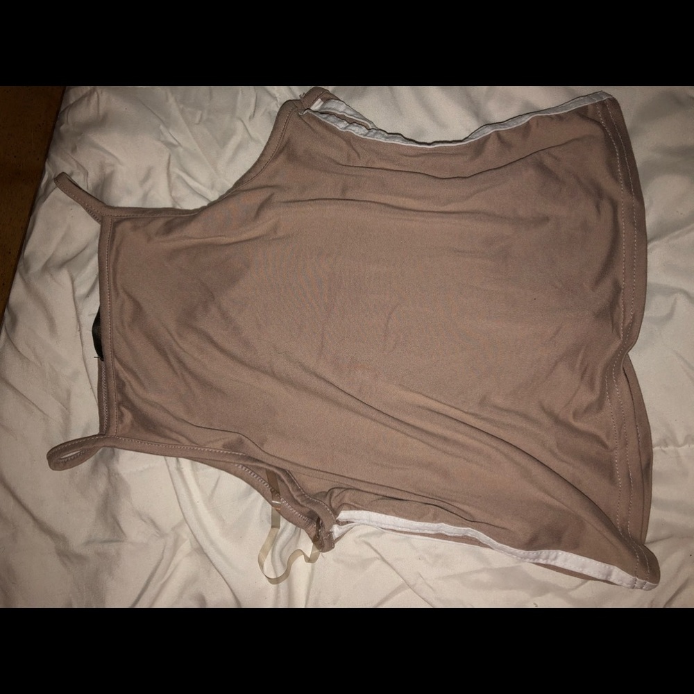 high cropped tank top